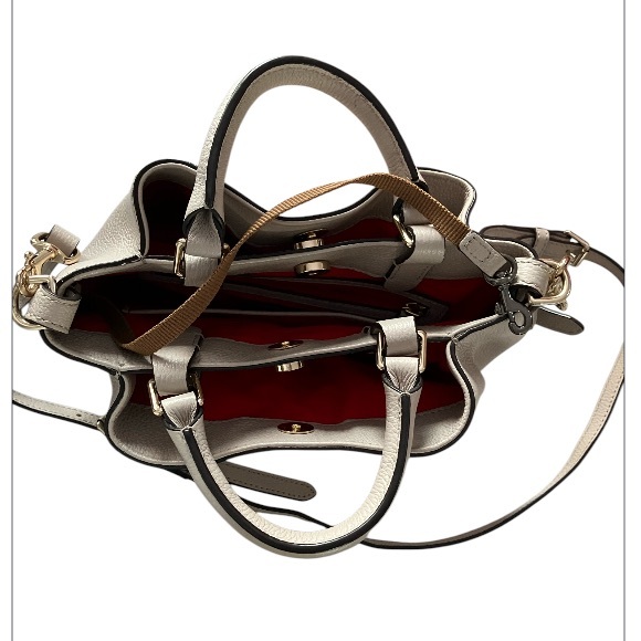 Dooney and Bourke Mini Barlow Bone Color Pre-Loved - Picture 3 of 16